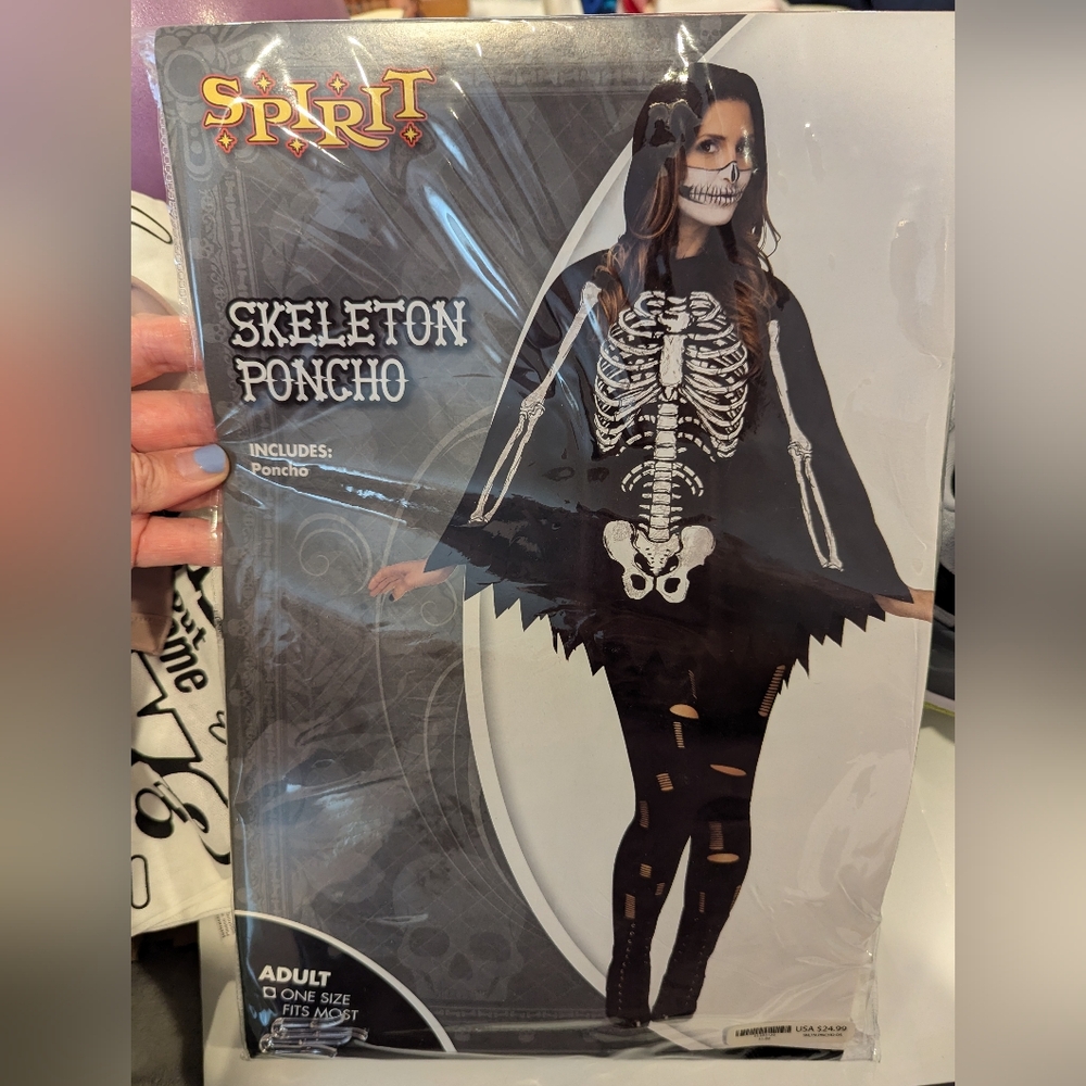 Skeleton Ponch and Skeleton Gloves